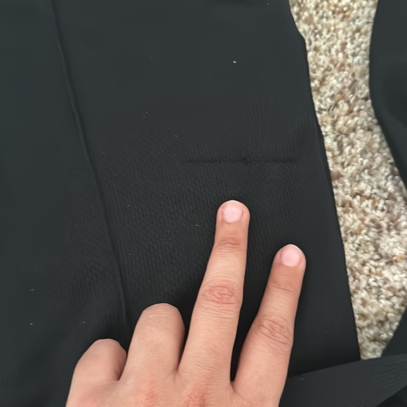 Black DIY costume pant and full sleeve t shirt set boys size M (8-10) unisex too - Picture 5 of 5